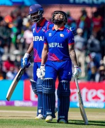 नेपाली क्रिकेट टोलीलाई मेयर बालेनको हौसला, 'प्रिय खेलाडि व्यवस्थापक र समर्थकहरु ! हामी हिँडेको बाटो गलत छैन' 